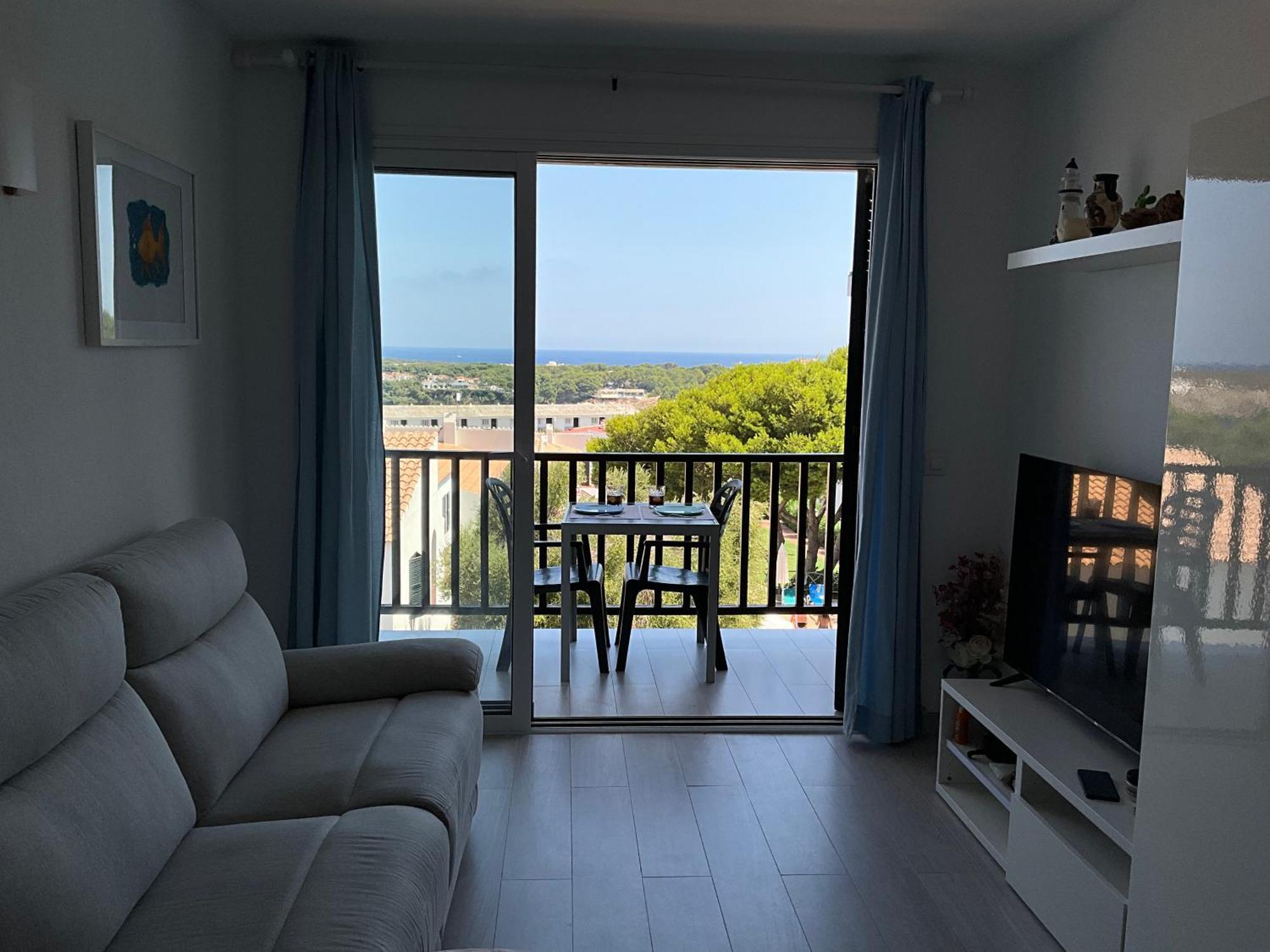 Ferienwohnung Vistas Al Mar Y La Piscina Arenal d'en Castell Exterior foto