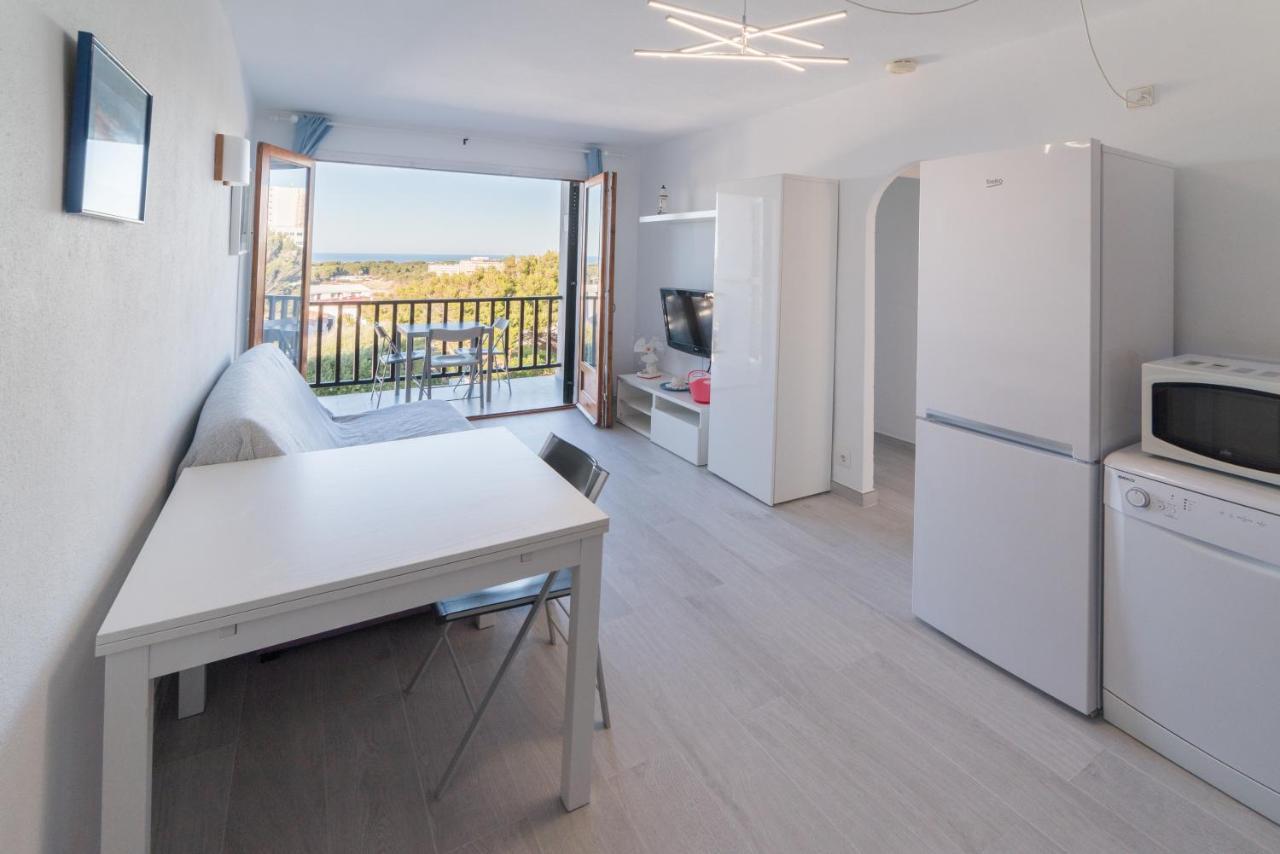 Ferienwohnung Vistas Al Mar Y La Piscina Arenal d'en Castell Exterior foto